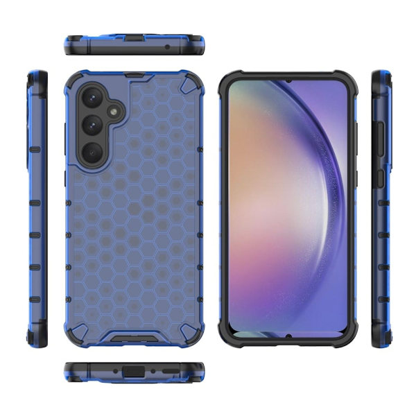 Bofink Honeycomb Samsung Galaxy A35 deksel - Blå Blue