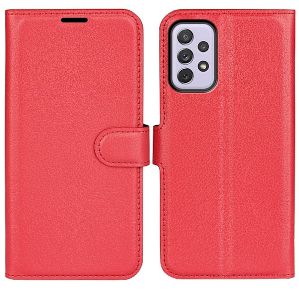 Classic Samsung Galaxy A73 Flippetui - Rød Red
