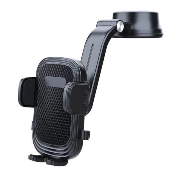 Universell roterbar biltelefonholder Black