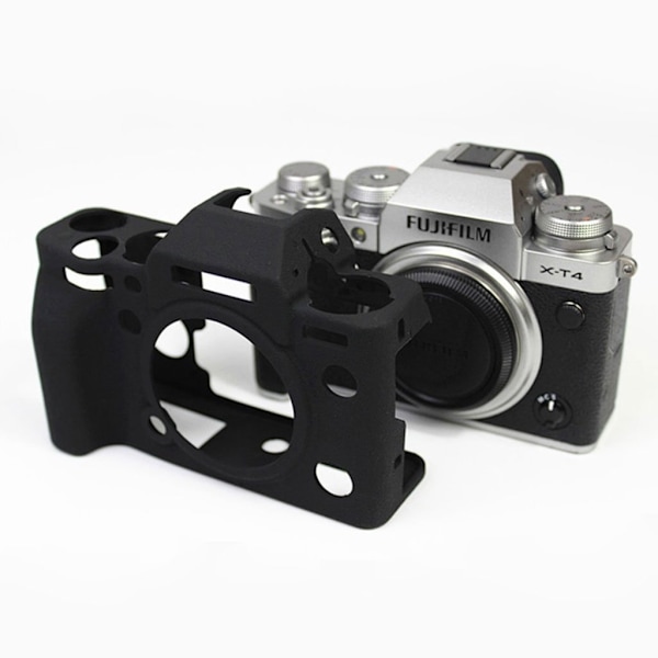 Fujifilm X-T4 silikoneetui - Sort Black