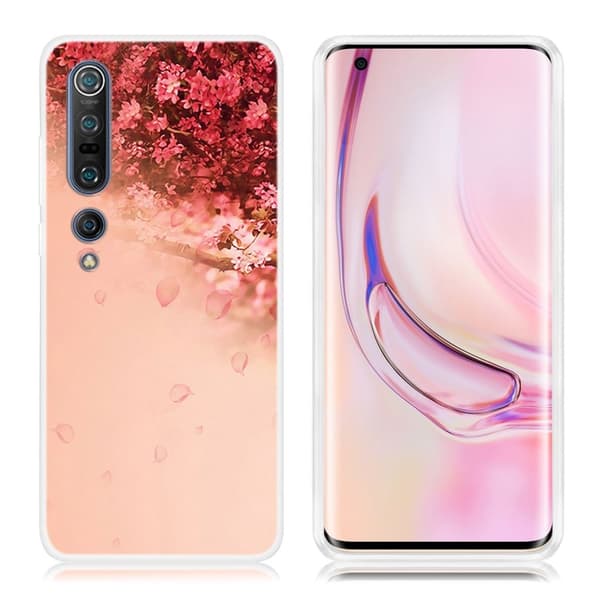 Deco Xiaomi Mi 10 Pro skal - Blomma Röd