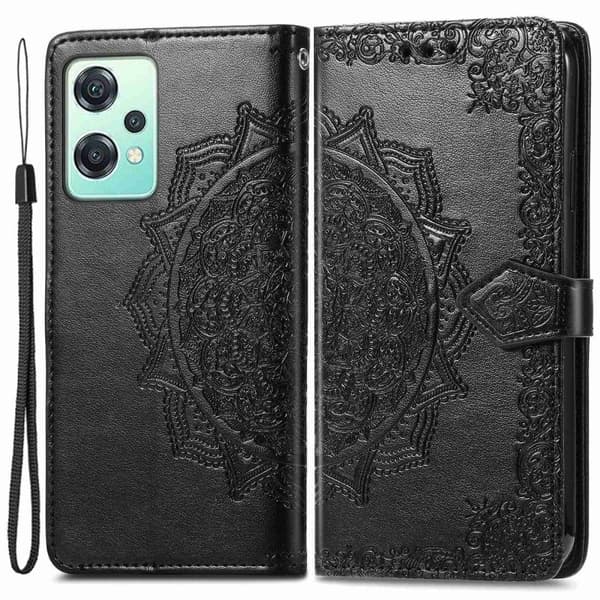 Mandala OnePlus Nord Ce 2 Lite 5g Läppäkotelo - Musta Black