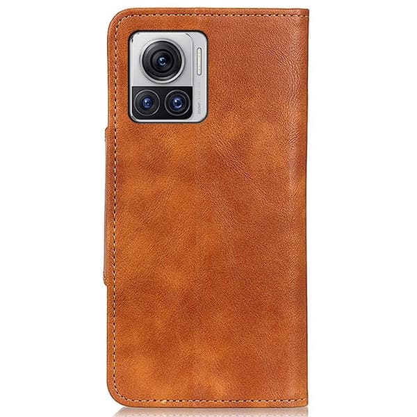 Alpha Motorola Edge 30 Ultra / X30 Pro Flippetui - Brun Brown