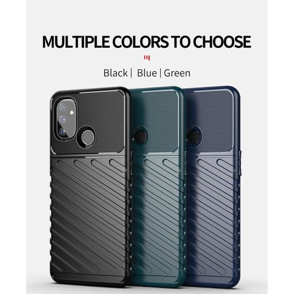 Thunder OnePlus Nord N100 kotelot - Sininen Blue