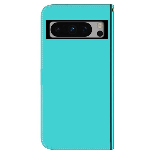 Mirror Google Pixel 8 Pro Flip Etui - Cyan Green