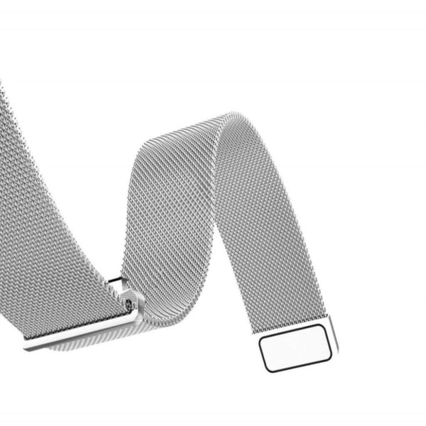 Fitbit Inspire / Inspire HR milanese stainless steel watch band Silvergrå