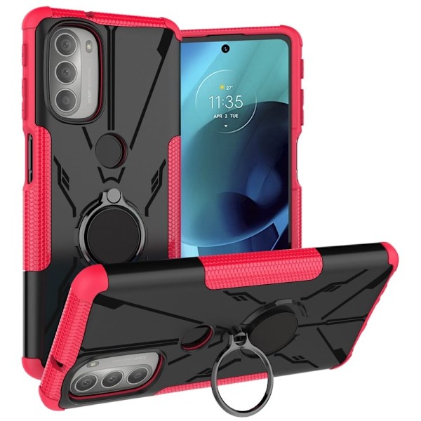 Magneettikannatin Motorola Moto G51 5G:lle - Ruusu Pink