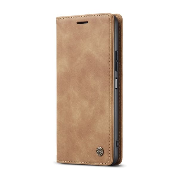 CaseMe Xiaomi Redmi Note 12R / Xiaomi Poco M6 Pro smooth etui - Brun Brown