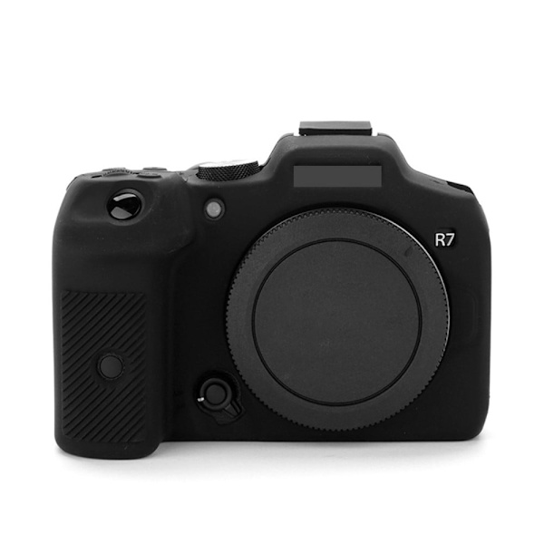 Canon EOS R7 silikoneovertræk - Sort Black