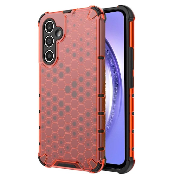 Bofink Honeycomb Samsung Galaxy A54 Suojakotelo - Punainen Red