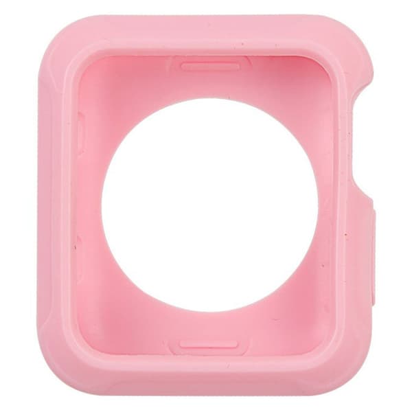 Apple Watch Series 3/2/1 42mm holdbart etui - Lyserød Pink