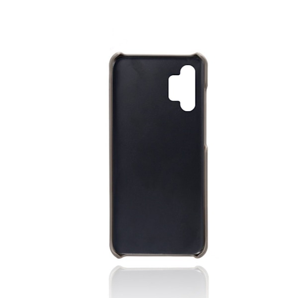 Croco Samsung Galaxy A32 5G kotelot - Harmaa Silver grey