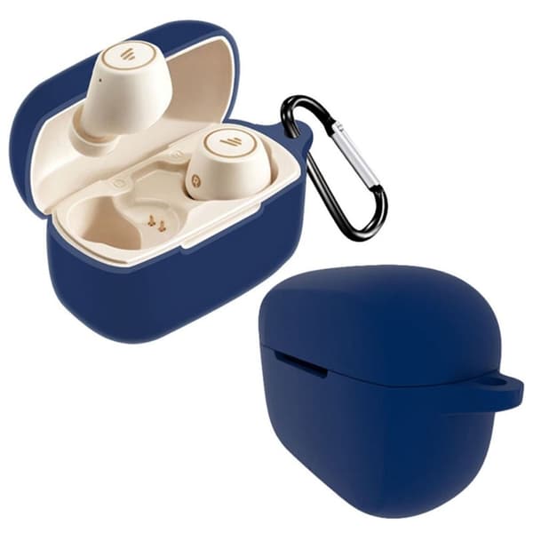 Edifier TWS1 Pro silikonikotelo soljella - Tummansininen Blue