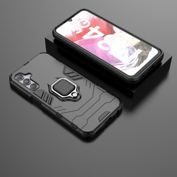 Ring Guard etui - Samsung Galaxy M34 - Sort Black