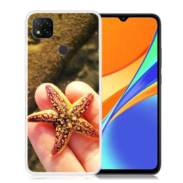 Deco Xiaomi Redmi 9C Etui - Søstjerne Brown