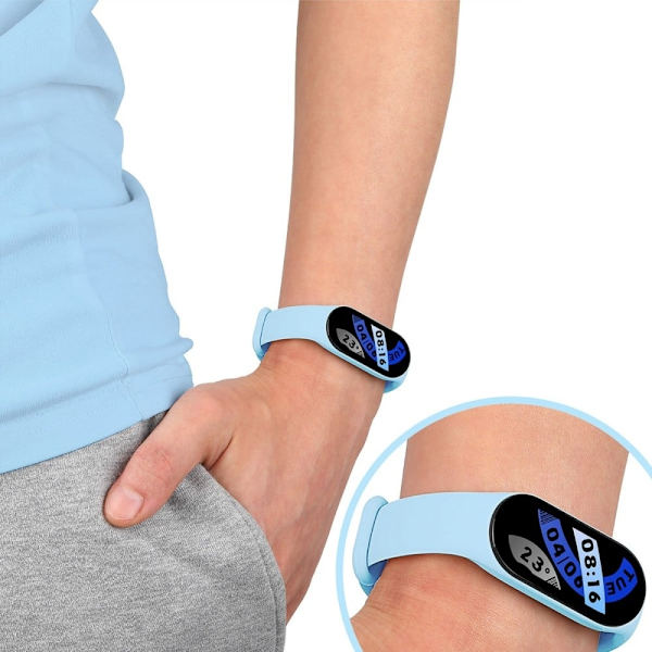 Xiaomi Mi Band 7 / 6 / 5 kellon hihna - Sininen Blue