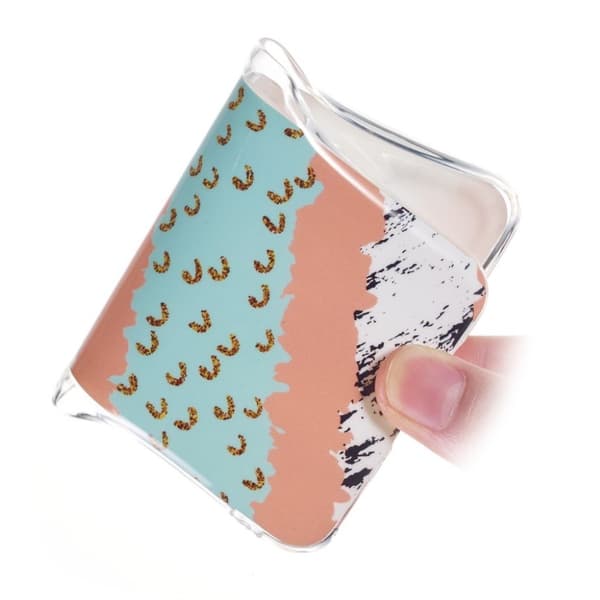 Marble Samsung Galaxy M20 cover - Fire mønster marmor Multicolor