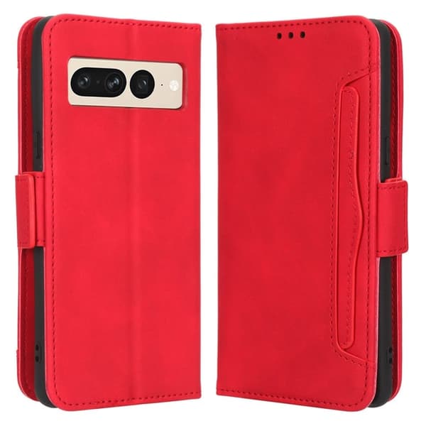 Moderni Nahkalaukku For Google Pixel 7 Pro - Punainen Red