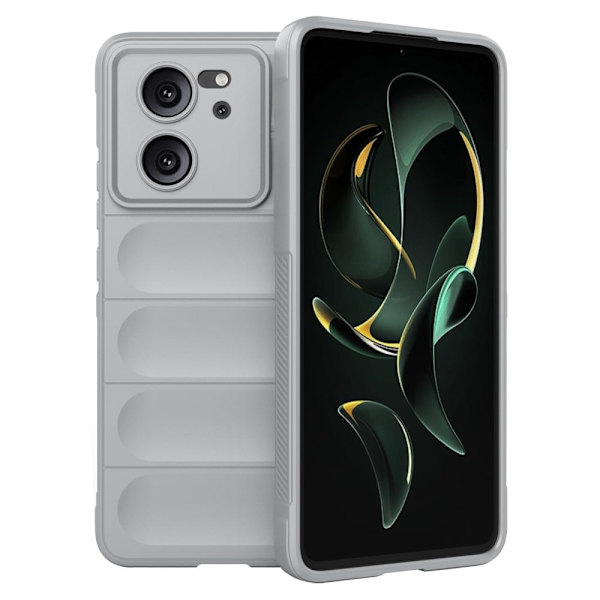 Mjukt greppformat Xiaomi Redmi K60 Ultra skal - Silver/Grå Silvergrå