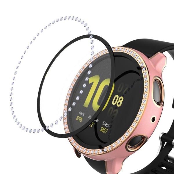 Samsung Galaxy Watch Active 2 - 44mm dual-color rhinestone décor Rosa