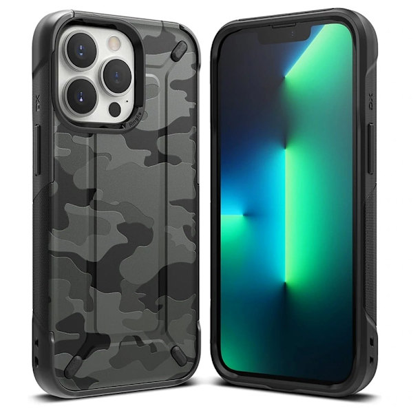 RINGKE DX - iPhone 13 Pro Max - Camo Musta Black