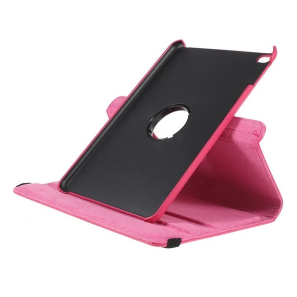 iPad Mini (2019) Litchi Skinnetui - Knallrosa Pink
