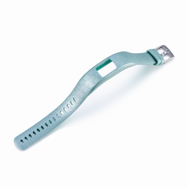 Garmin VivoFit 4 aktivitetsarmband mjuk mönstrad silikon reglerbar 210mm - Cyan moln mönster Blå
