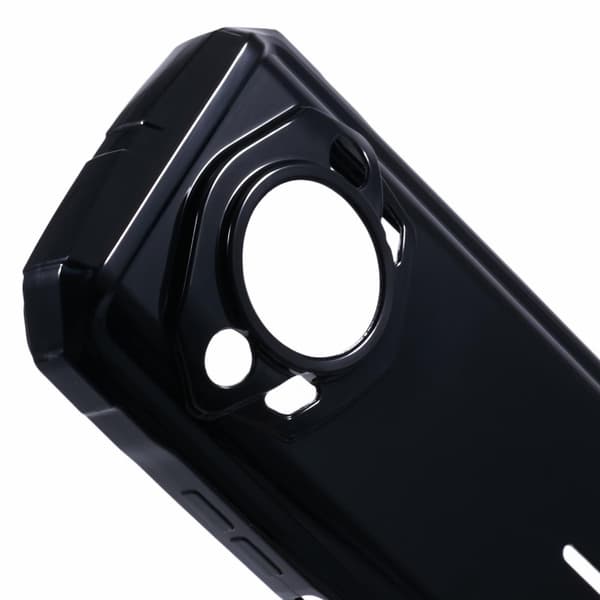 Doogee S Punk Etui Blødt, fleksibelt telefon cover til beskyttelse mod fald - Sort Black