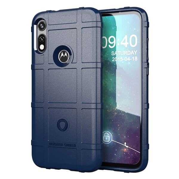 Rugged Shield Motorola Moto E (2020) kotelot - Sininen Blue