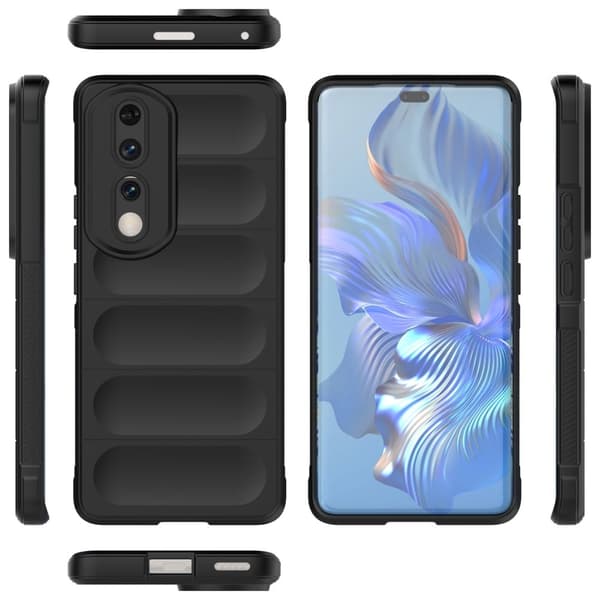Mjukt greppformat Honor 90 Pro skal - Vit Vit