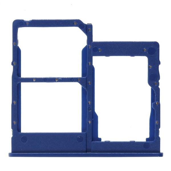 Samsung Galaxy A20e OEM sim / micro SD-kortholder - Blå Blue