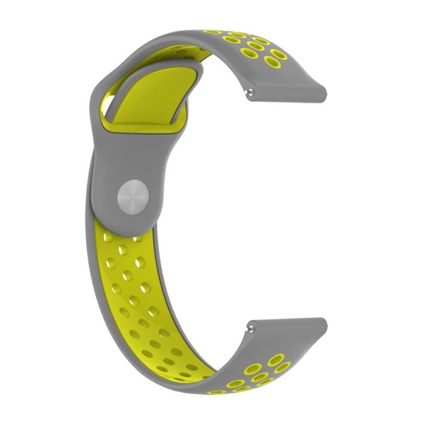 Huami Amazfit-kellon vaihtoranneke - Harmaa, keltainen Multicolor