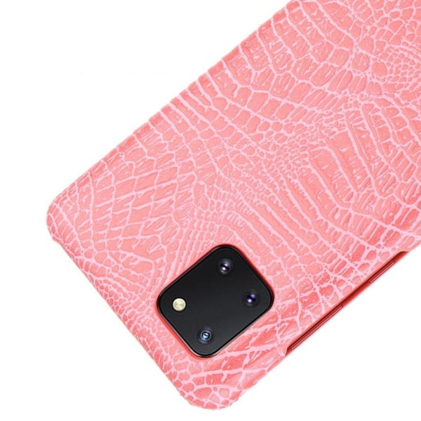 Croco Cover - Samsung Galaxy Note 10 Lite - Lyserød Pink