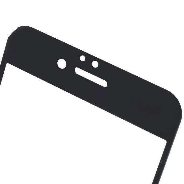 Skærmbeskyttelse i hærdet glas (sort) til iPhone 6 Black