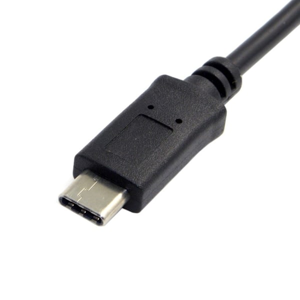 USB-C USB 3.1 Tyyppi C Uros - USB 2.0 B Tyyppi Uros Datakaapeli Black