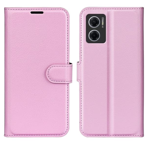 Classic Xiaomi Redmi Note 11E flip etui - Rosa Pink