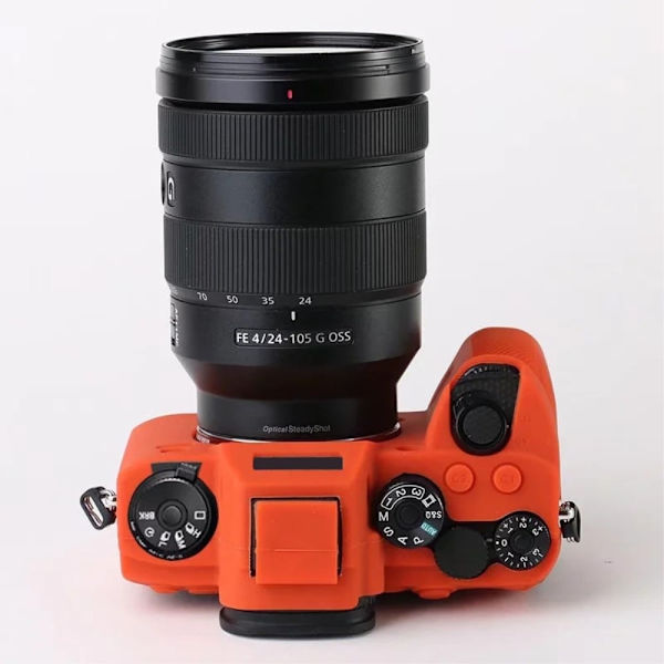 Sony A9 II silikoneovertræk - Orange Orange