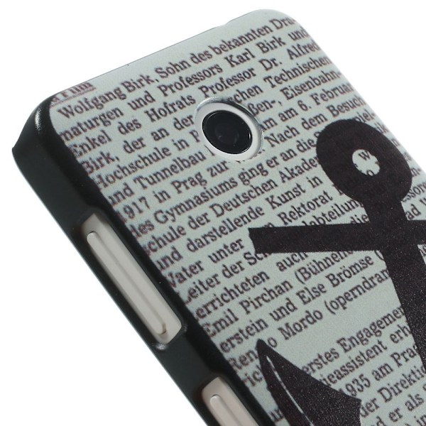 Persson Nokia Lumia 630/635 Kuori - Ankkuri Sanomalehdellä Multicolor