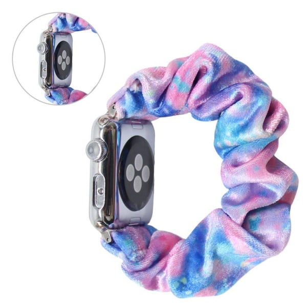 Apple Watch Series 6 / 5 44mm elinvoimainen hiusnauha - Sininen / Pinkki / Taivaansininen Multicolor