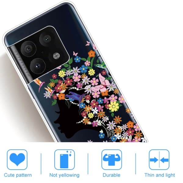 Deco OnePlus 10 Pro Suojakotelo - Flower Fairy Multicolor