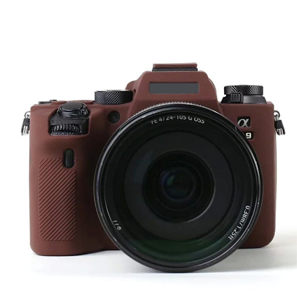 Sony A9 II silikondeksel - Kaffe Brown