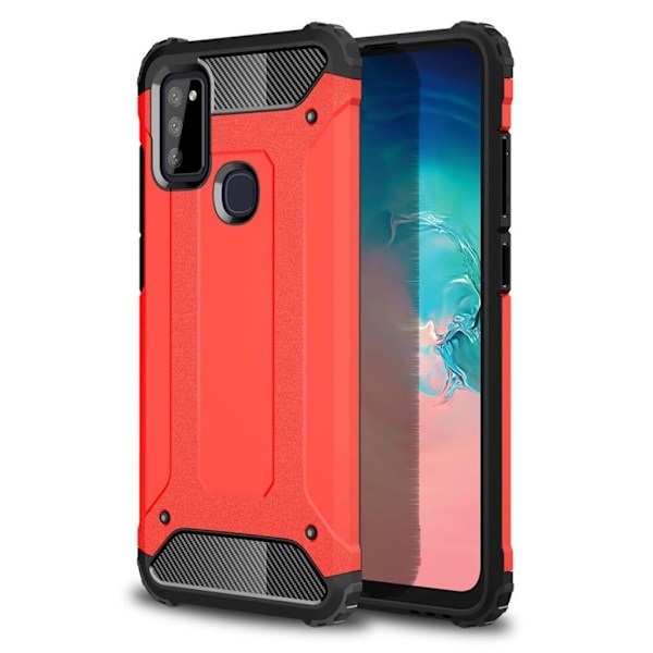 Armour Guard Etui Samsung Galaxy M51 - Rød Red