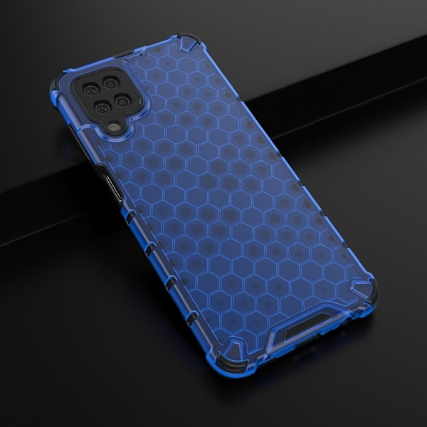Bofink Honeycomb Samsung Galaxy A12 5G skal - Blå