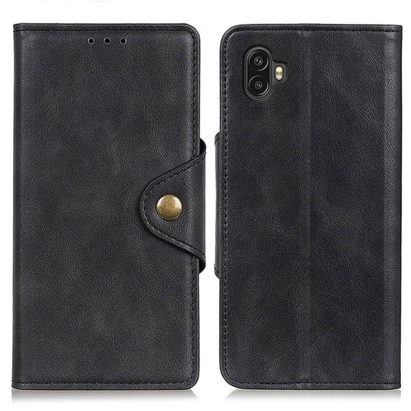 Alpha Samsung Galaxy Xcover 6 Pro flip case - Black Black
