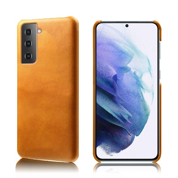 Croco Samsung Galaxy S21 Plus 5G kotelot - Oranssi Orange