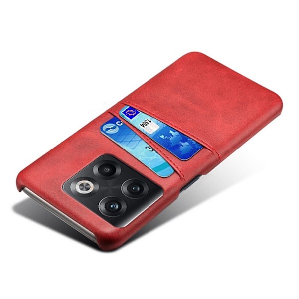 Dual Card Etui OnePlus Ace Pro / 10t - Rød Red