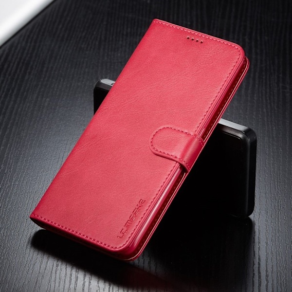 LC.IMEEKE Samsung Galaxy A80 Flip Etui - Rød Red