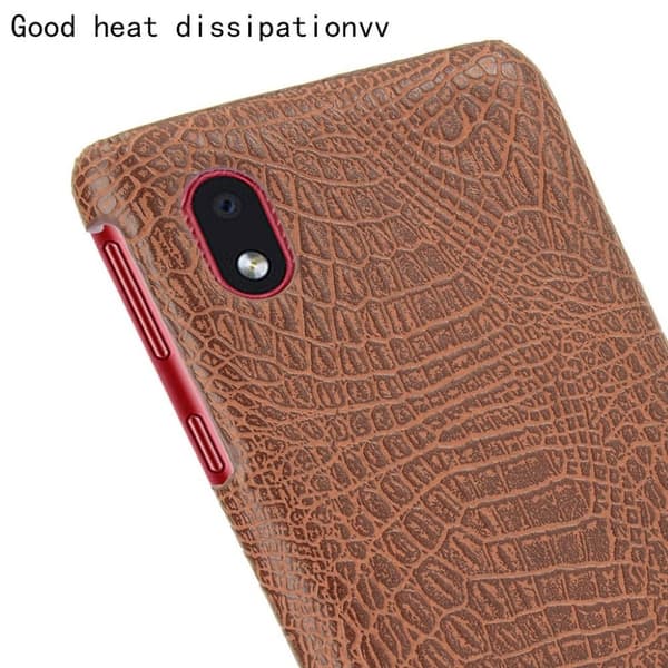 Krokokotelo - Samsung Galaxy M01 / A01 Core - Kahvi Blue