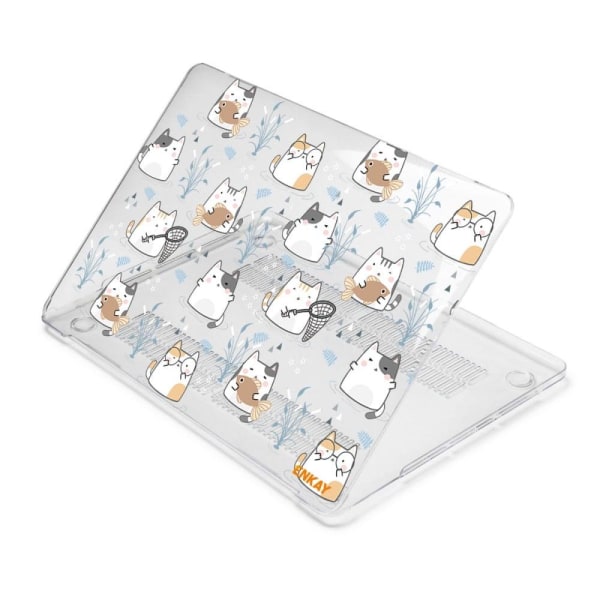 HAT PRINCE MacBook Pro 16 (A2141) cute animal style cover - Cute White