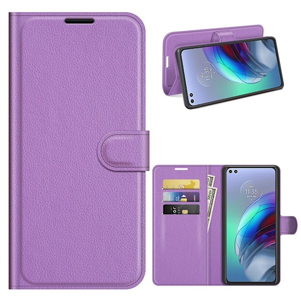 Classic Motorola Moto G100 / Motorola Edge S fodral - Lila Lila